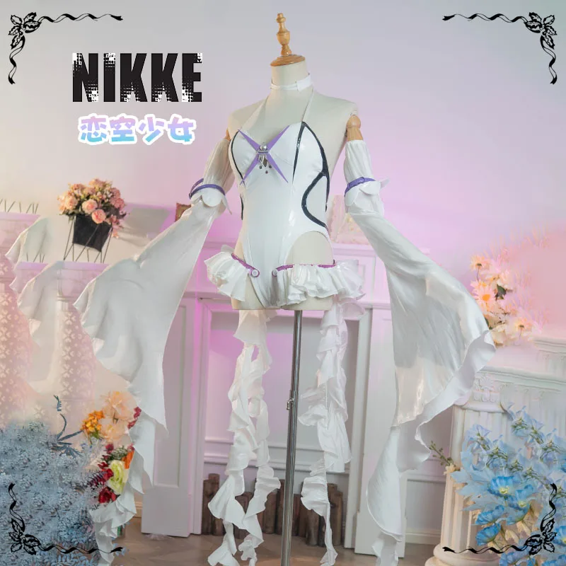 NIKKE:The Goddess of Victory Liberalio Cosplay Costume Jellyfish Swimsuit Halloween Party Role Play Outfit Women