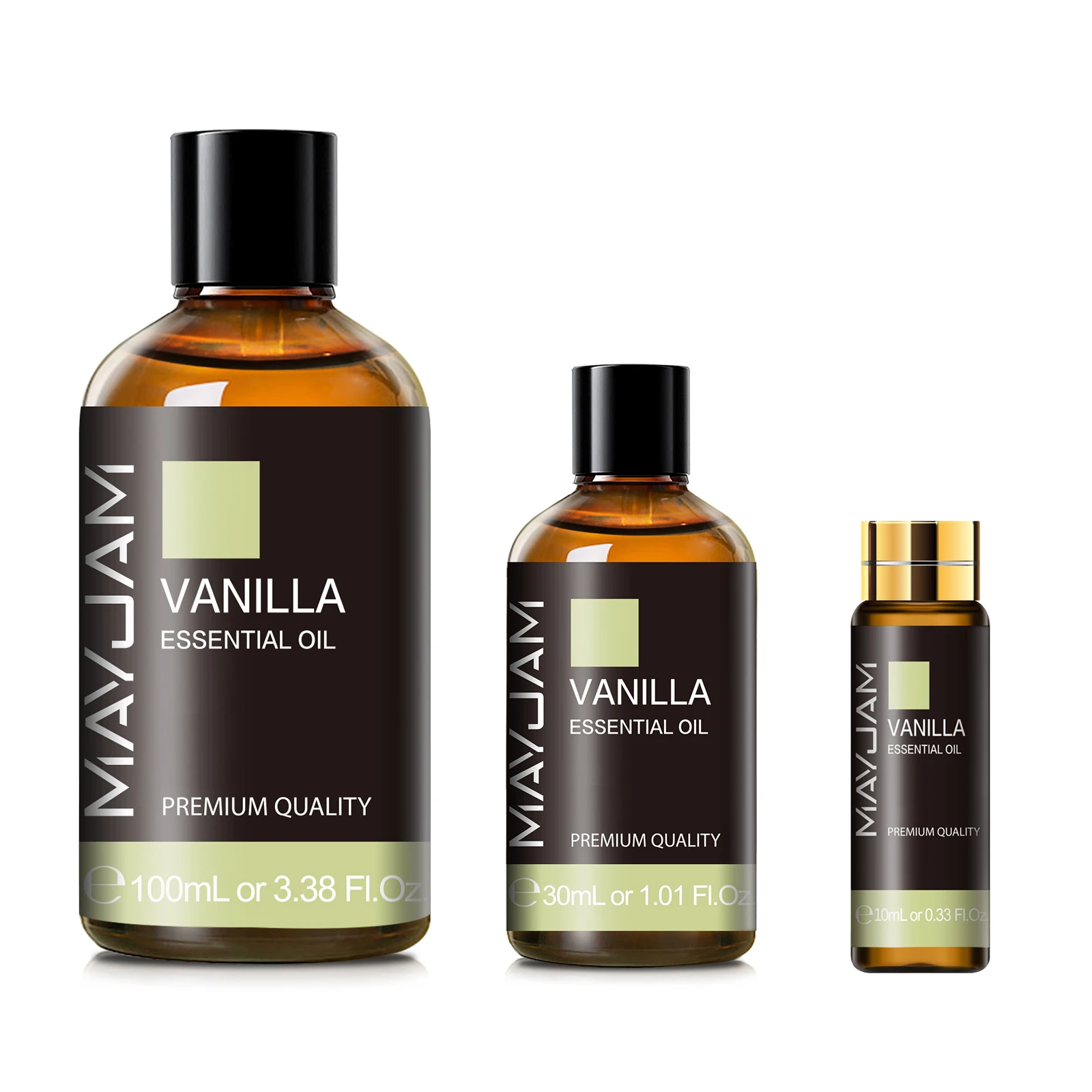 MAYJAM 1PCS Essential Oil with Dropper Pure Natural Plants Oils for Humidifier Aromatic Diffuser Making Soaps Candle Skin Care