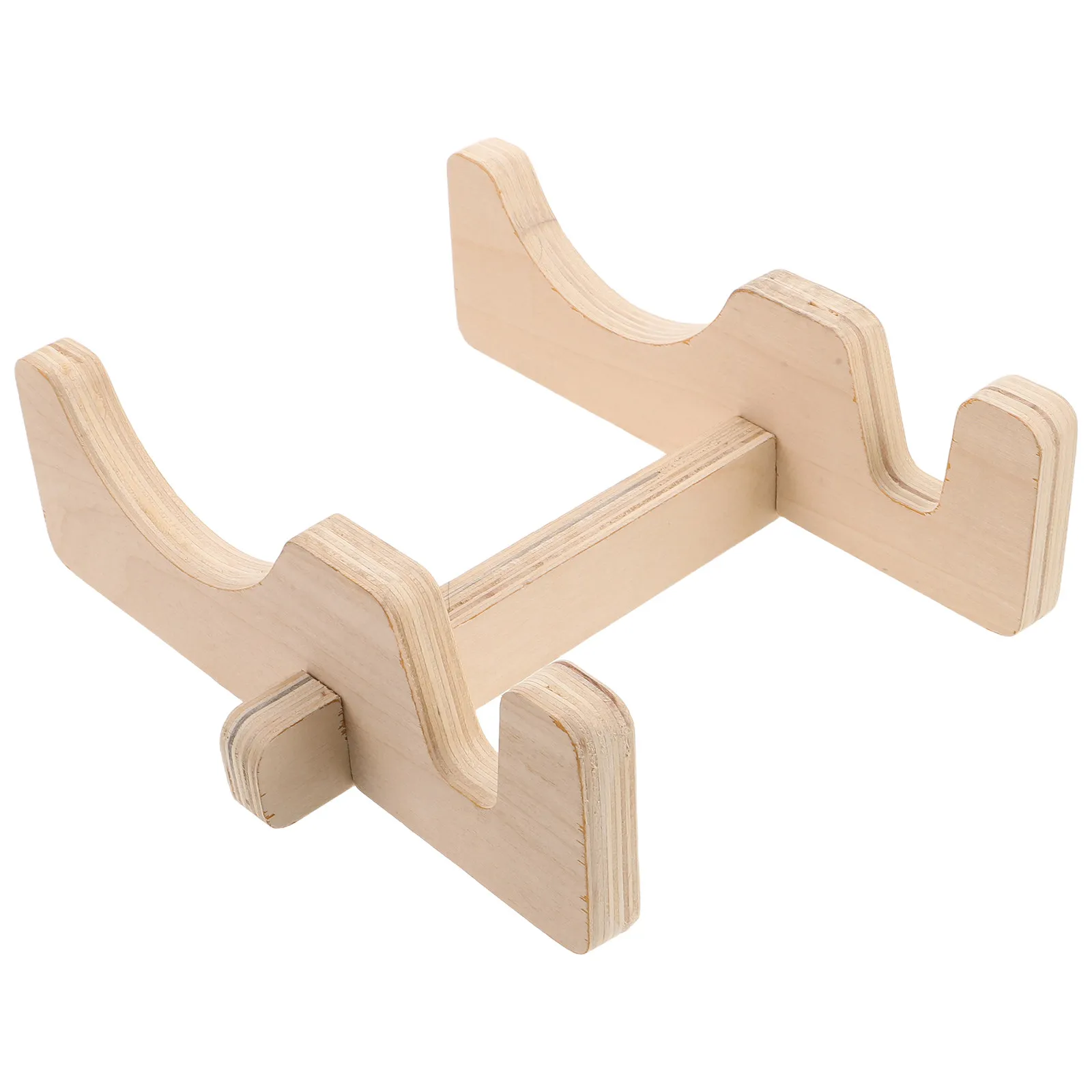 

1Set Wood Skateboard Floor Display Rack Vertical Surfboard Storage Stand Snowboard Display Holder Artistic Wooden Balance Board