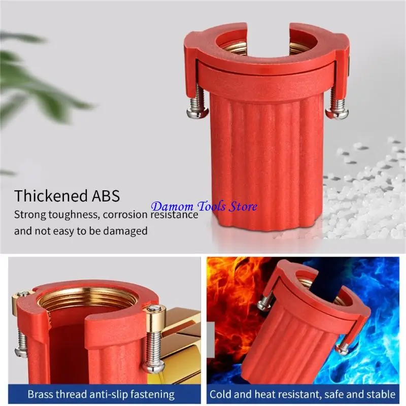 

57BE Kitchen Sink Anti-Loosening Nut Buckle Base Universals Basin Quick Install Fixed Base Nut Faucet Installation Fastener