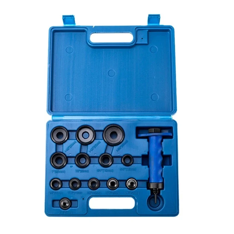 203F Professional Hollow Set 13 Size Interchangeable Tip Carbon Steel Ergonomic Handle Storage Box Included