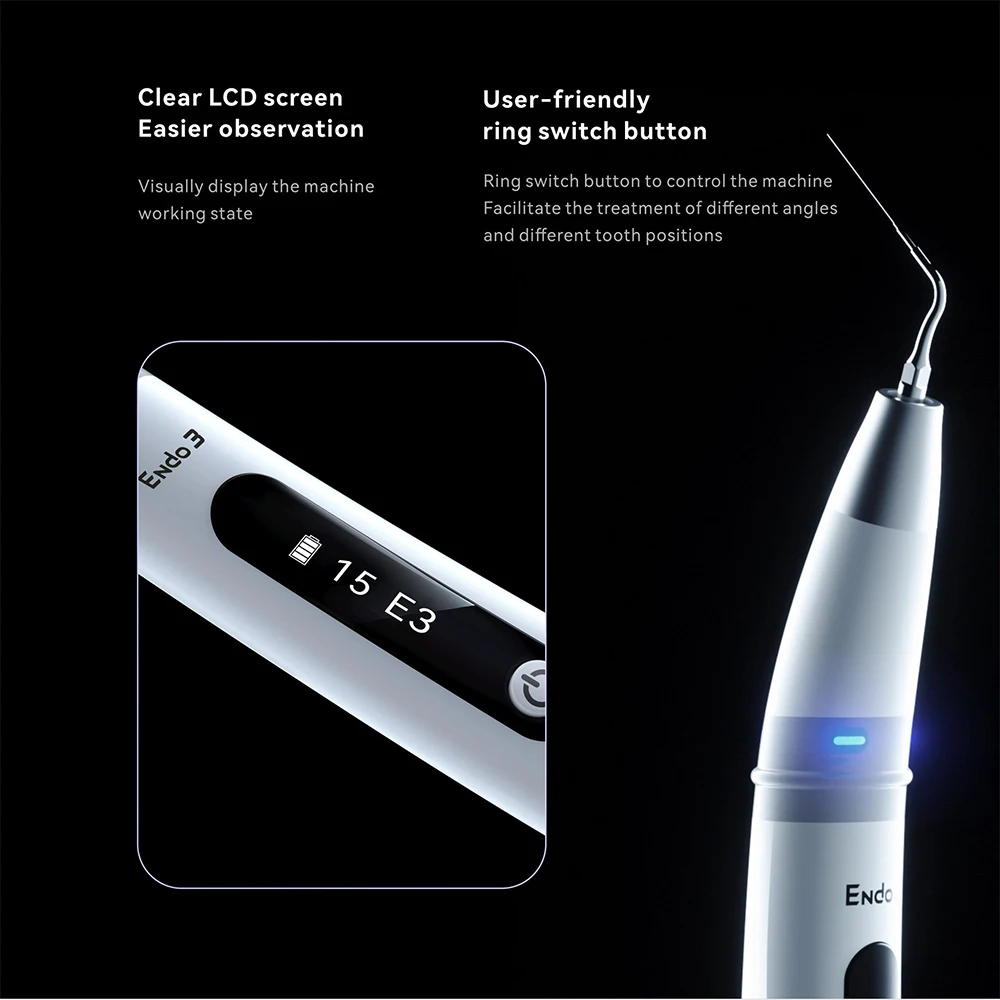 Woodpecker Endo 3 Ultrasonic Endo Activator Endodontic Irrigator Activator For Root Canal Treatment Endoactivator Dental