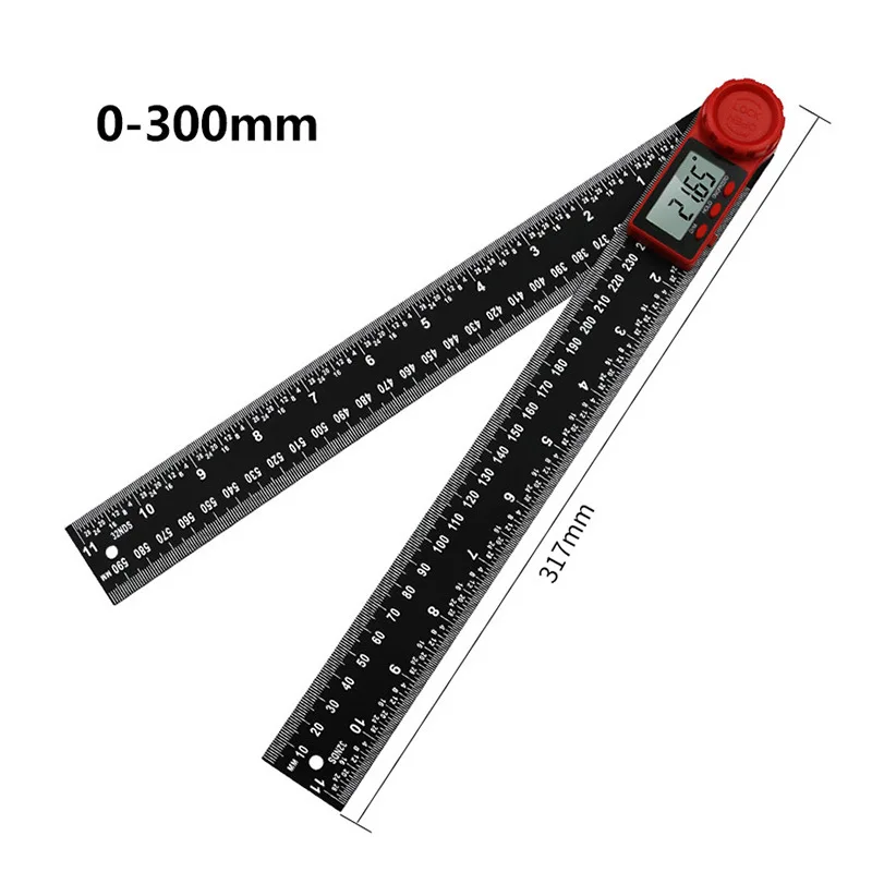 Protractors Digital Display Angle Level Ruler Goniometer Angle Finder Inclinometer75 90 Degree Measuring Gauging Carpenter Tools