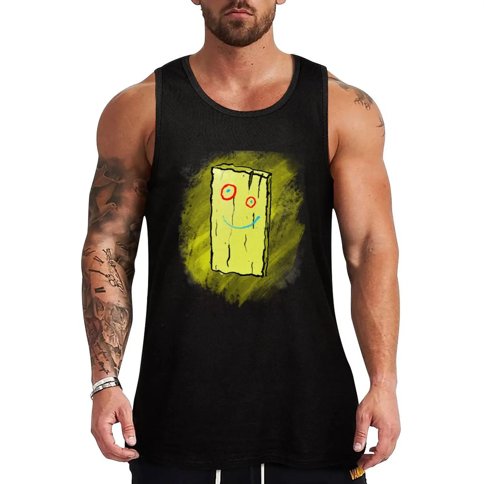 Plank - Ed Edd Eddy Tank Top men gym clothing Working vest t-shirt gym man men clothing