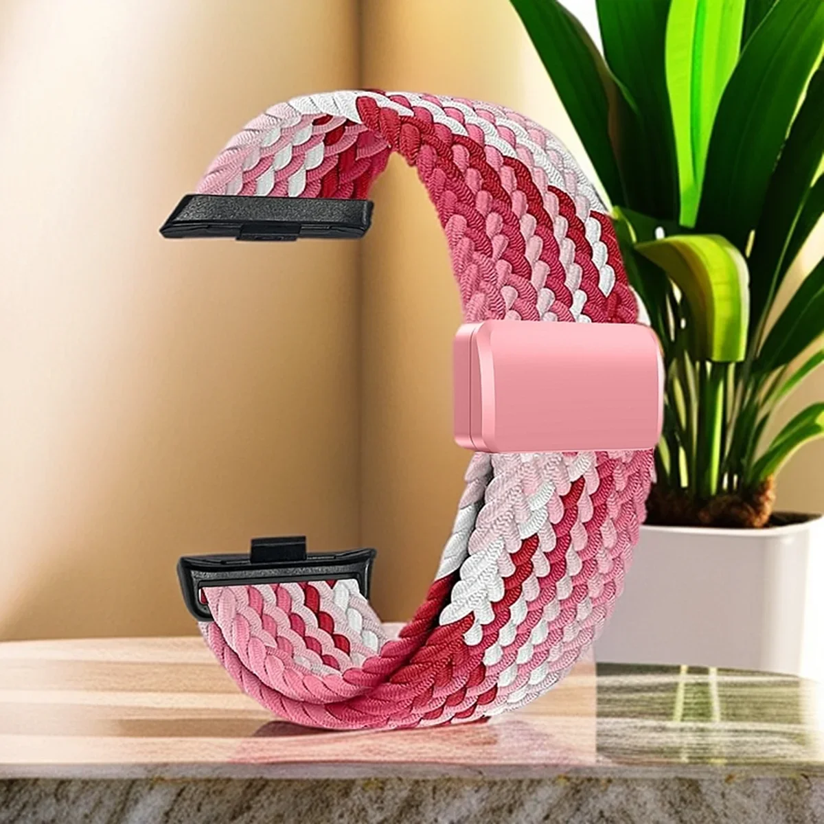 Braided Loop for Xiaomi Smart Watch 9 pro/8pro Strap Magnetic Stretchy Bracelets for Mi Band 9Pro & 8pro/Redmi Watch 4&5 Strap image 5