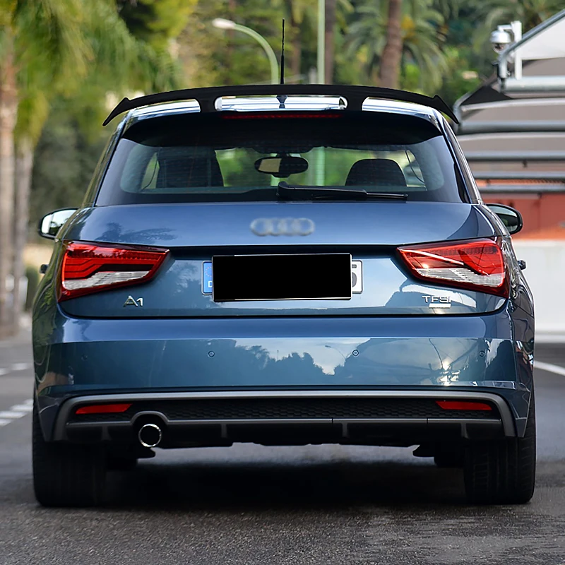 

New Car Rear Spoiler Wing Lip Extension For Audi A1 2011-2022 4 Door Sedan Rear Trunk Spoiler Lip Boot Wing Lip Accessories