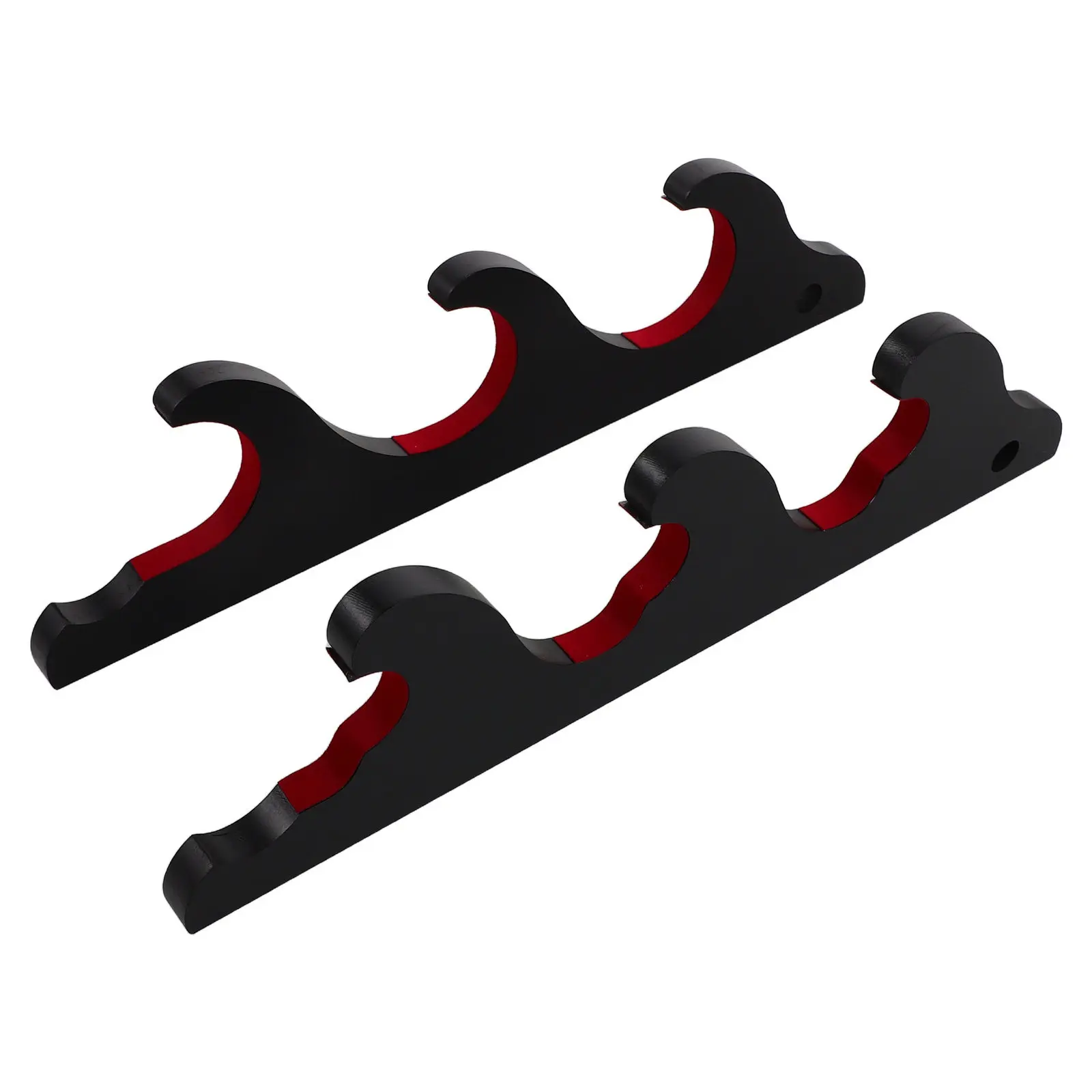 1 pair Baseball Bat Softball Halloween Christmas New Year Baseball Bat Wall Rack Baseball Bat Rack Display Mount