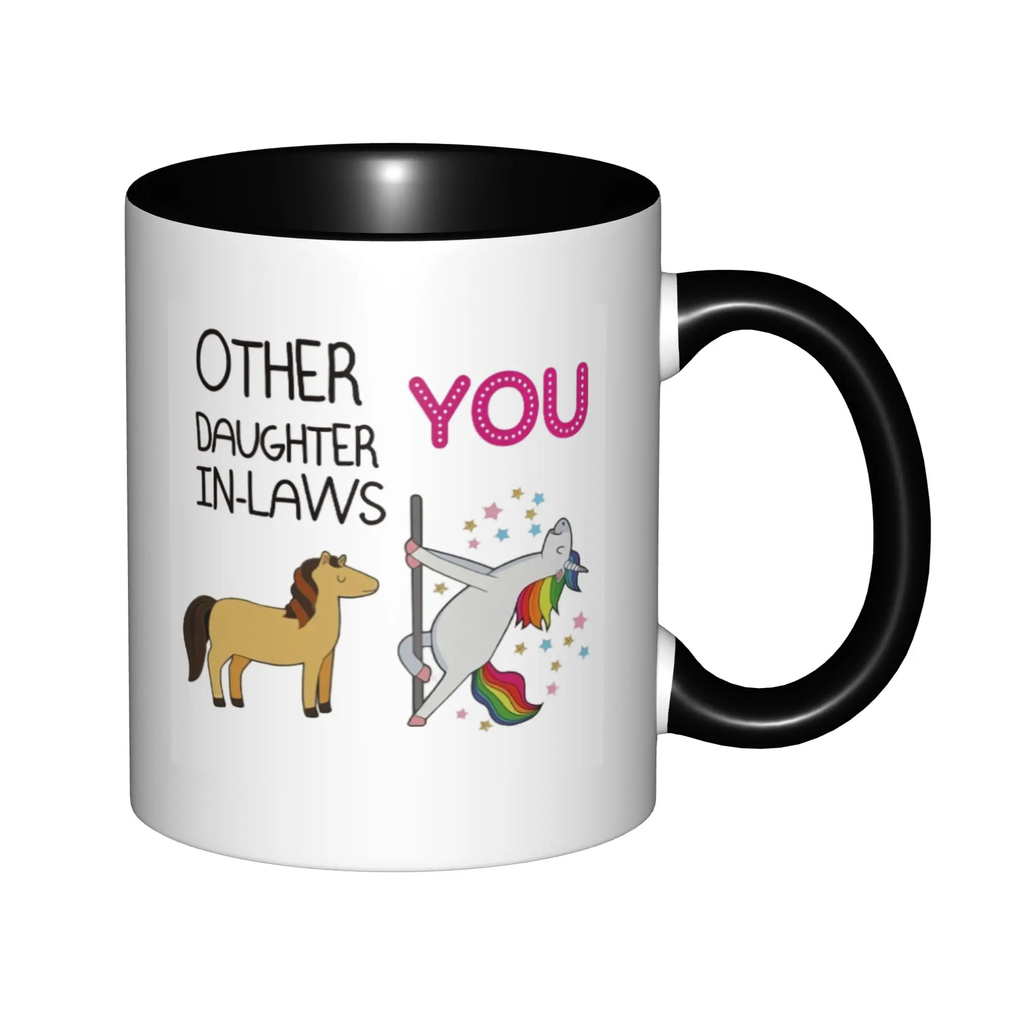 كوب هدية للابنة في القانون، أكواب أخرى للابنة في القانون مقابل أكواب قهوة لعيد الميلاد أكواب شاي سيراميك 11 أونصة #1