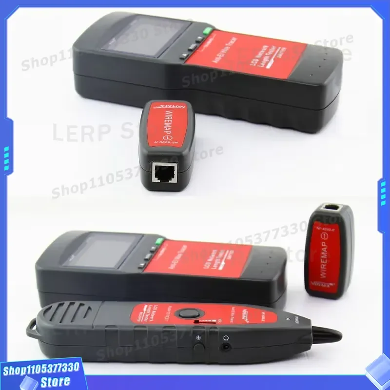 NOYAFA NF-8200 LAN Network Tester Length Measurament Function Anti-Jamming Wire Tracker Fiber Optic
