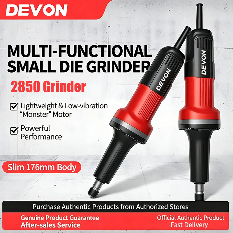 

Devon 2850 Hand Electric Straight Grinder Internal Grinding Machine Multi-Function Compact Straight Grinder 2850 Devon Grinder