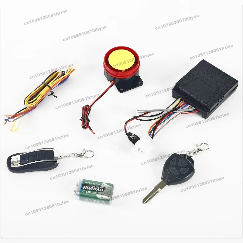 

For One-click Start Anti-theft Device for 12V Motorcycle, Motorcycle Remote Control Alarm Car Alarm