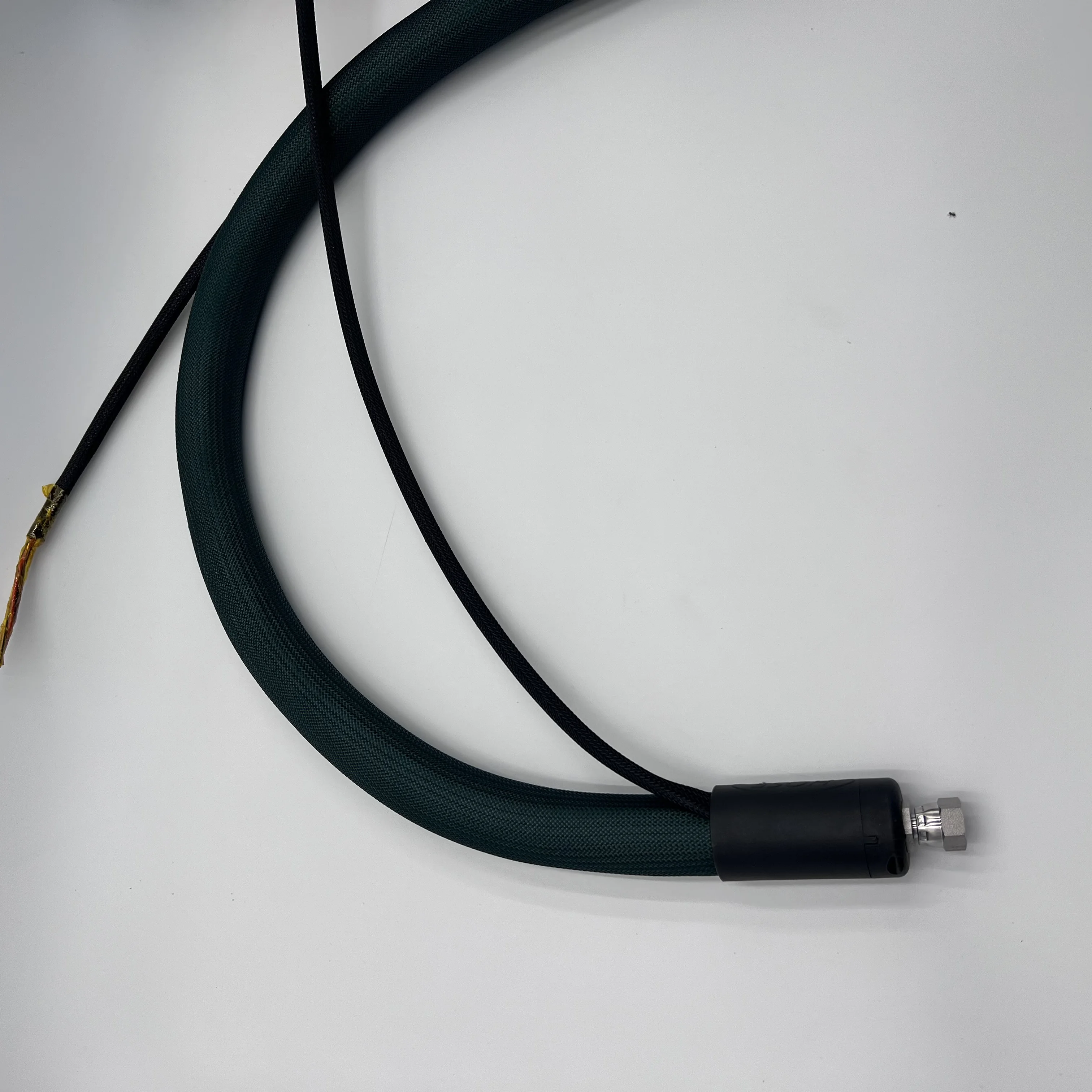 Anti-Carbonization 6mm Hot Melt Glue Delivery Hose Steel Wire Braided High Pressure 100Mpa Cutting for Packaging Bookbinding