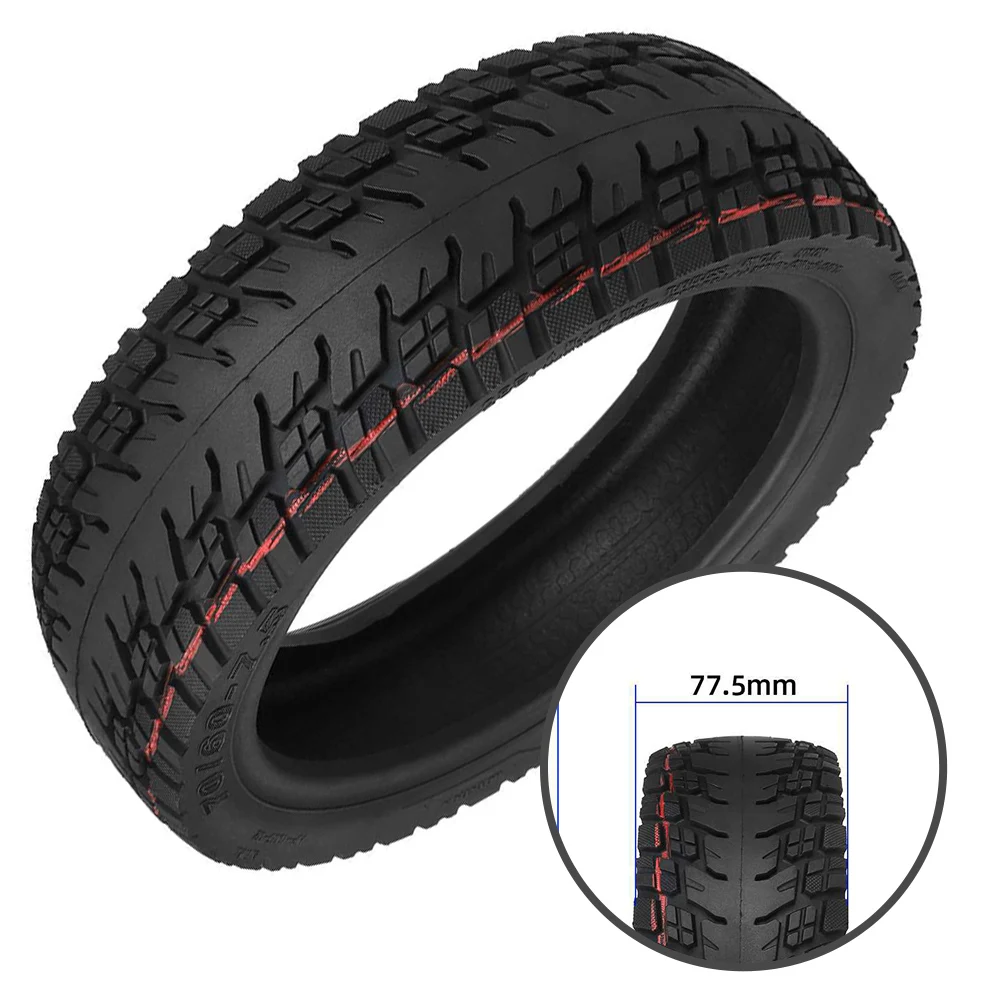 

For Ninebot ZT3 Rubber Tire Off-Road Tyre For Long-distance Travel Good Grip Off Road Tyre Scooter Black Color