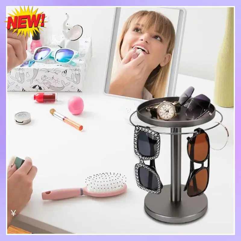 

T24C 360 Rotating Glasses Holder Stand Sunglasses Display Rack Eyewear Glasses Holder
