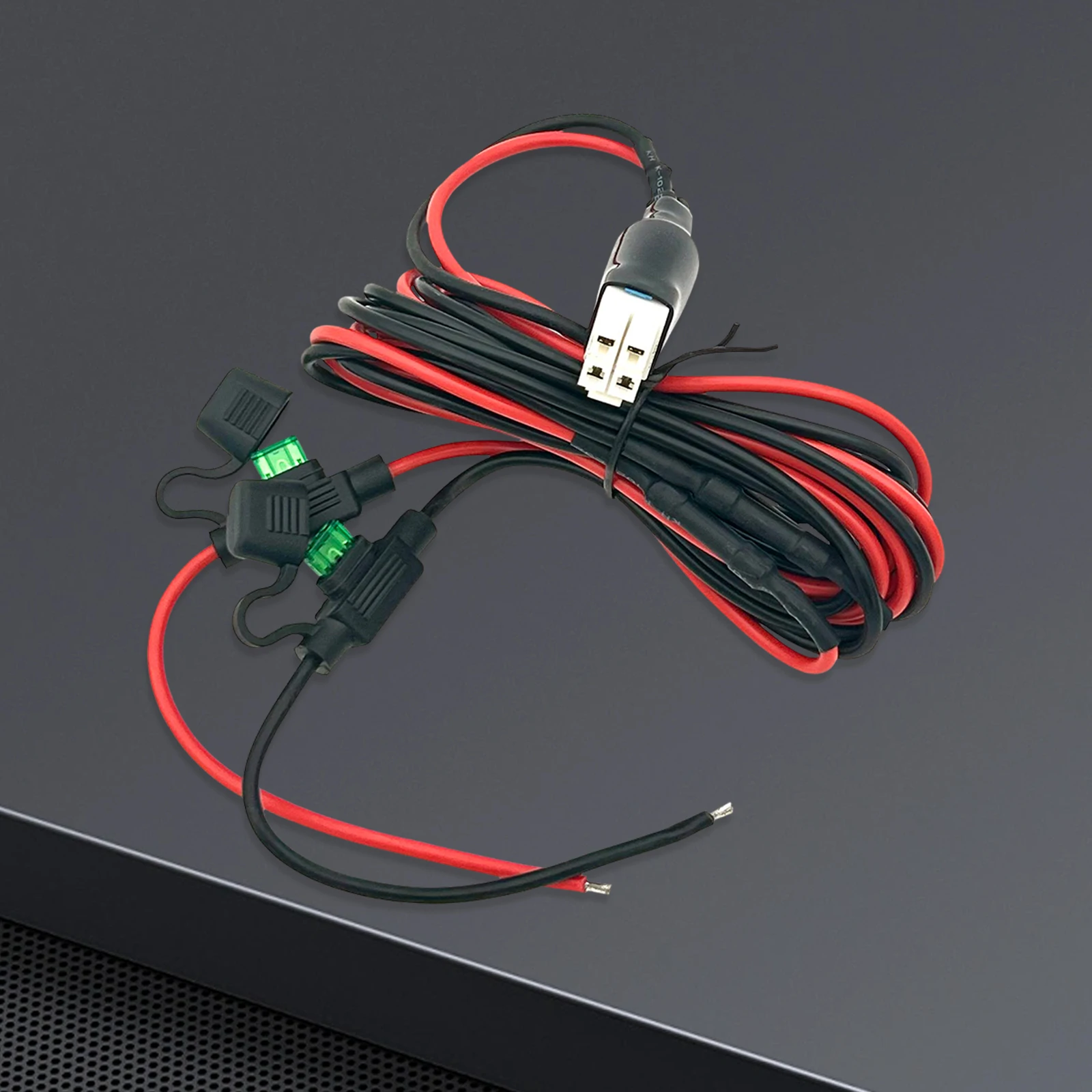 

4 Pin 12AWG DC Power Cord Cable with 30A for Kenwood TS-480 TS-590SG TS-890s for Icom IC-7000 IC-7200 IC-7600 IC-7300