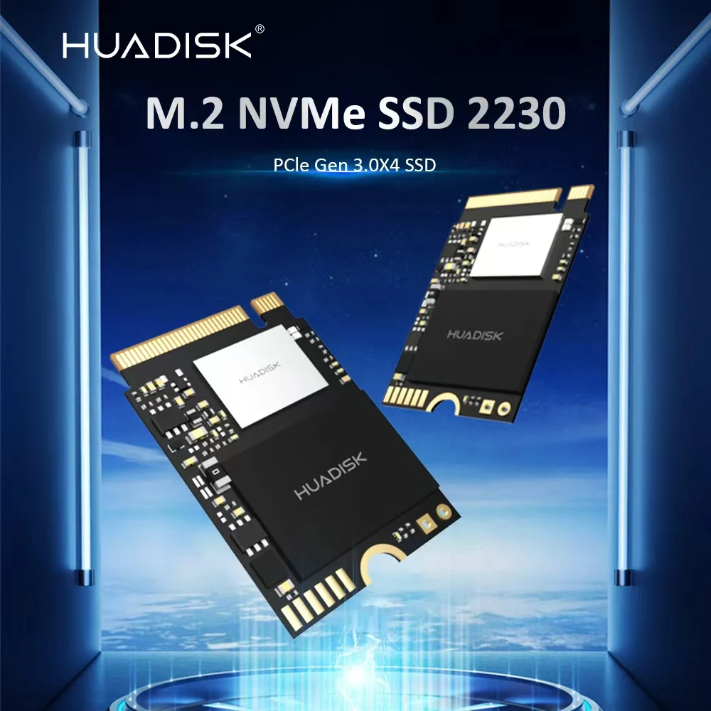 

HUADISK NVMe M2 SSD 256 ГБ 512 ГБ 1 ТБ M.2 NVMe PCIe Gen 3x4 2230 для мини-ПК Microsoft Surface ProX/Pro7 ROG ALLY SDD Repiace