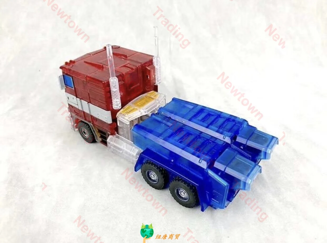 Jouets de transformation carré magique MS-TOYS MS-01T lumière de liberté Op Commander 24CM Version transparente jouet figurine d'action