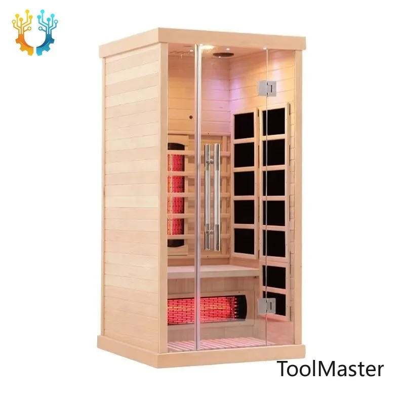 

【2026】Low EMF 1 Person Full Spectrum Solid Wood Electric Heating Far Infrared Sauna Room Sauna Infrared With Mini Oxygen Bar