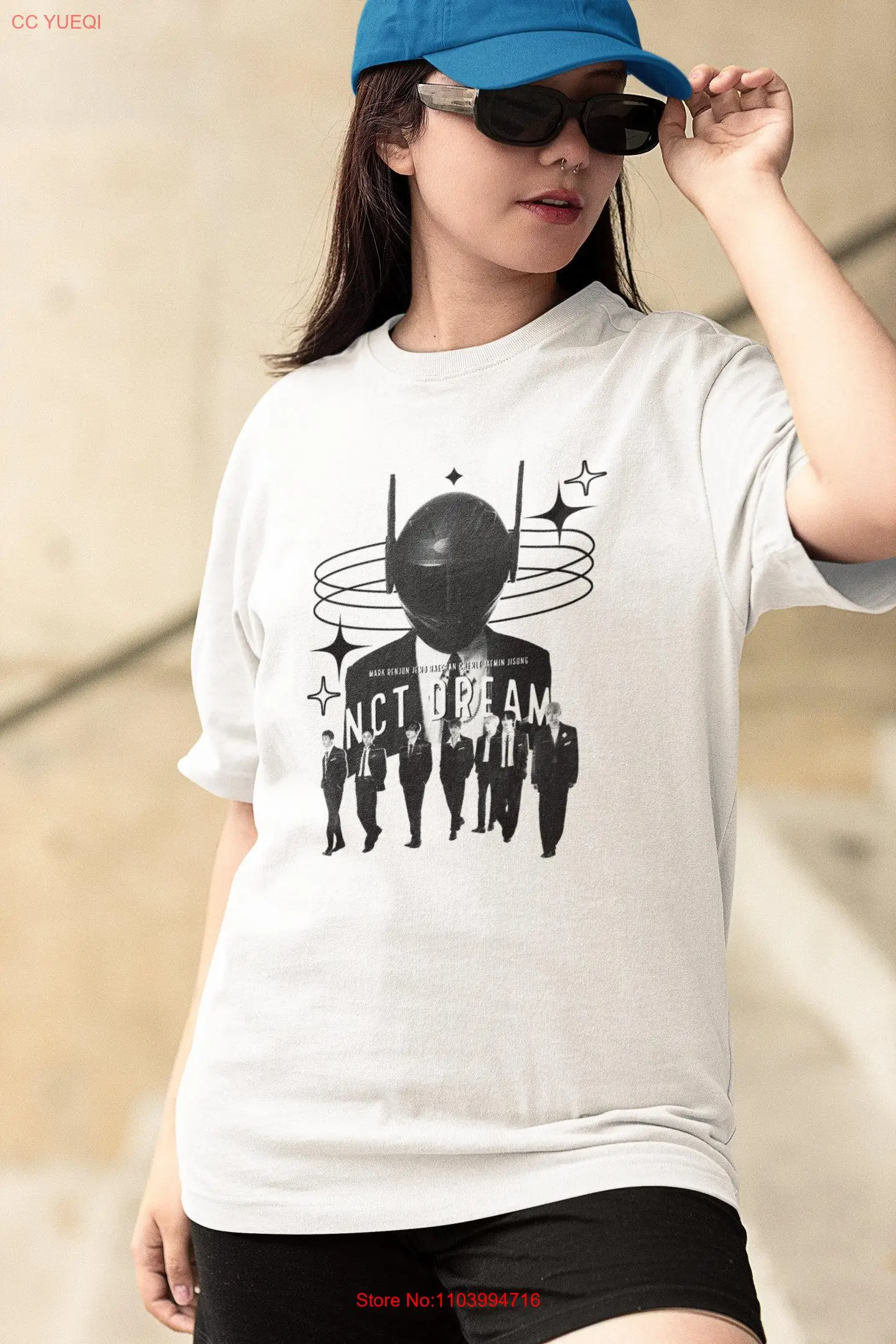 NCT Dream Glitch Mode Crew Neck T Shirt I K pop long or short sleeves