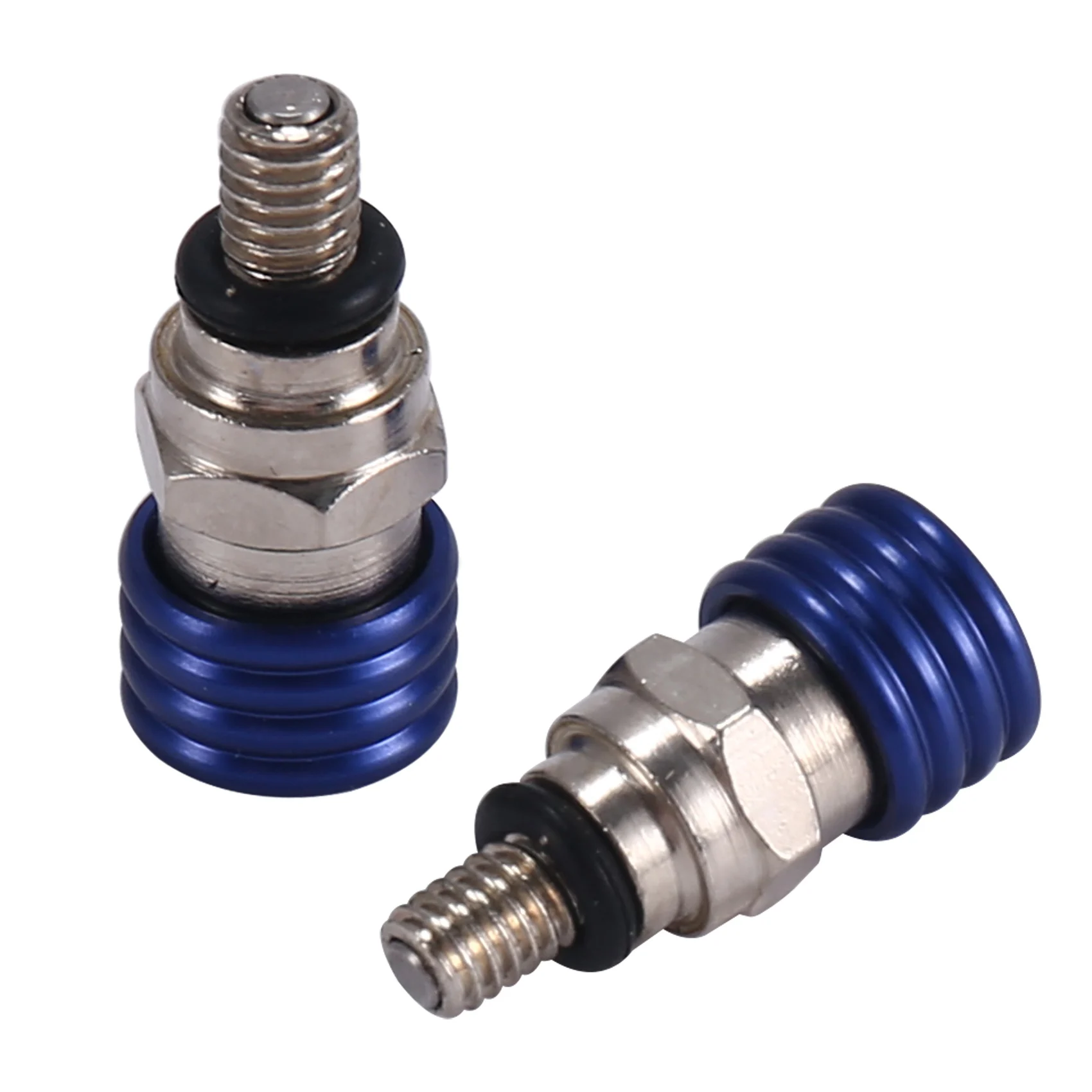 Motocross M5X0.8Cm Fork Air Bleeder Relief Valve for Honda Kawasaki Yamaha Suzuki YZ85 YZ125 YZ250 YZ450F 250RX Blue