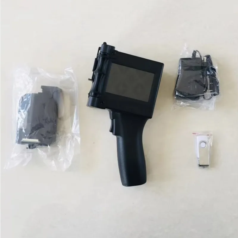 Handjet Handheld Inkjet Printer for Metal Plastic Wood Egg Batch & Expiry Date