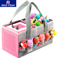 Felt Carrying Case Compatible With Toniebox Starter Set And Tonies Figurine For Travel Home Felt Cloth Musical Toy Folding Bag