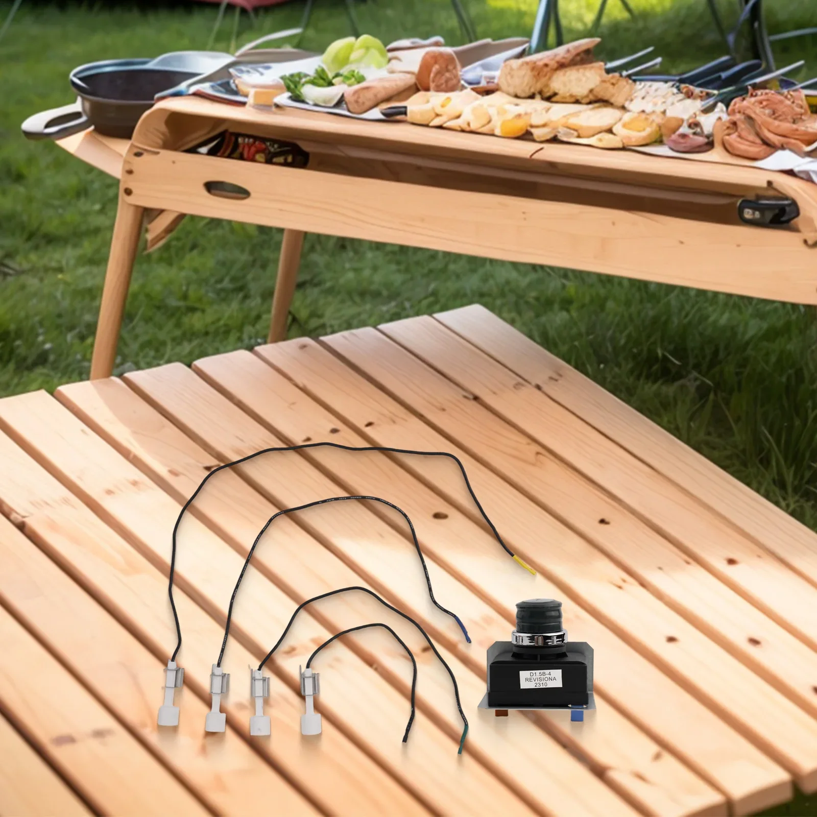 

New Repair Practical Living Module Compatible Cooking Outdoor Wires BBQ Gas Grill Cooking Electrode Replacement