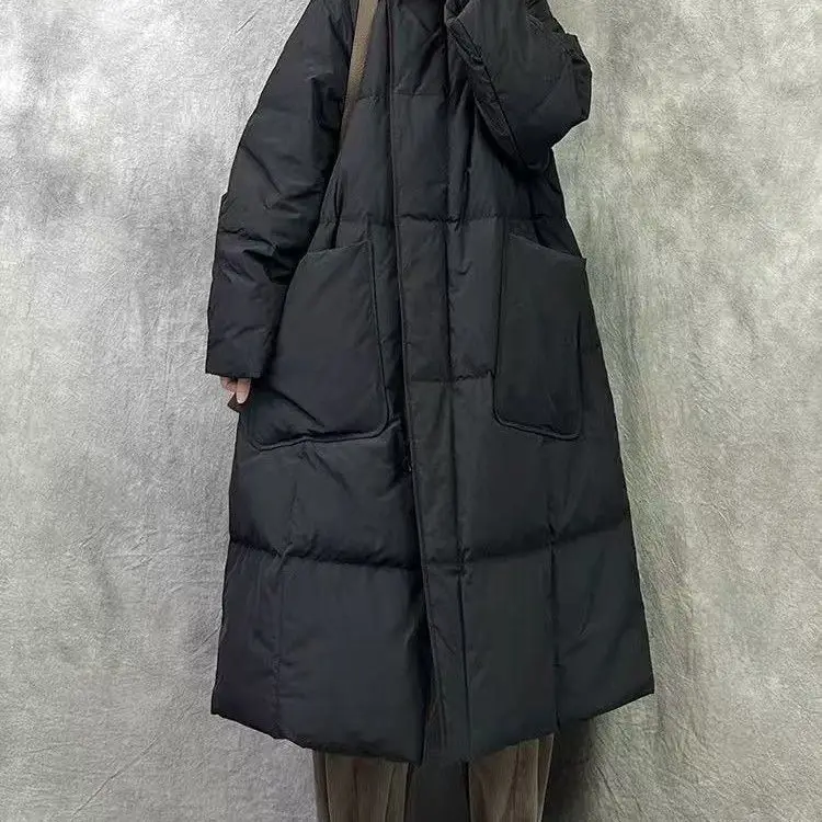 ملابس نسائية قطنية حرارية متوسطة وطويلة، متعددة الاستخدامات كاجوال ومريحة للشتاء #3