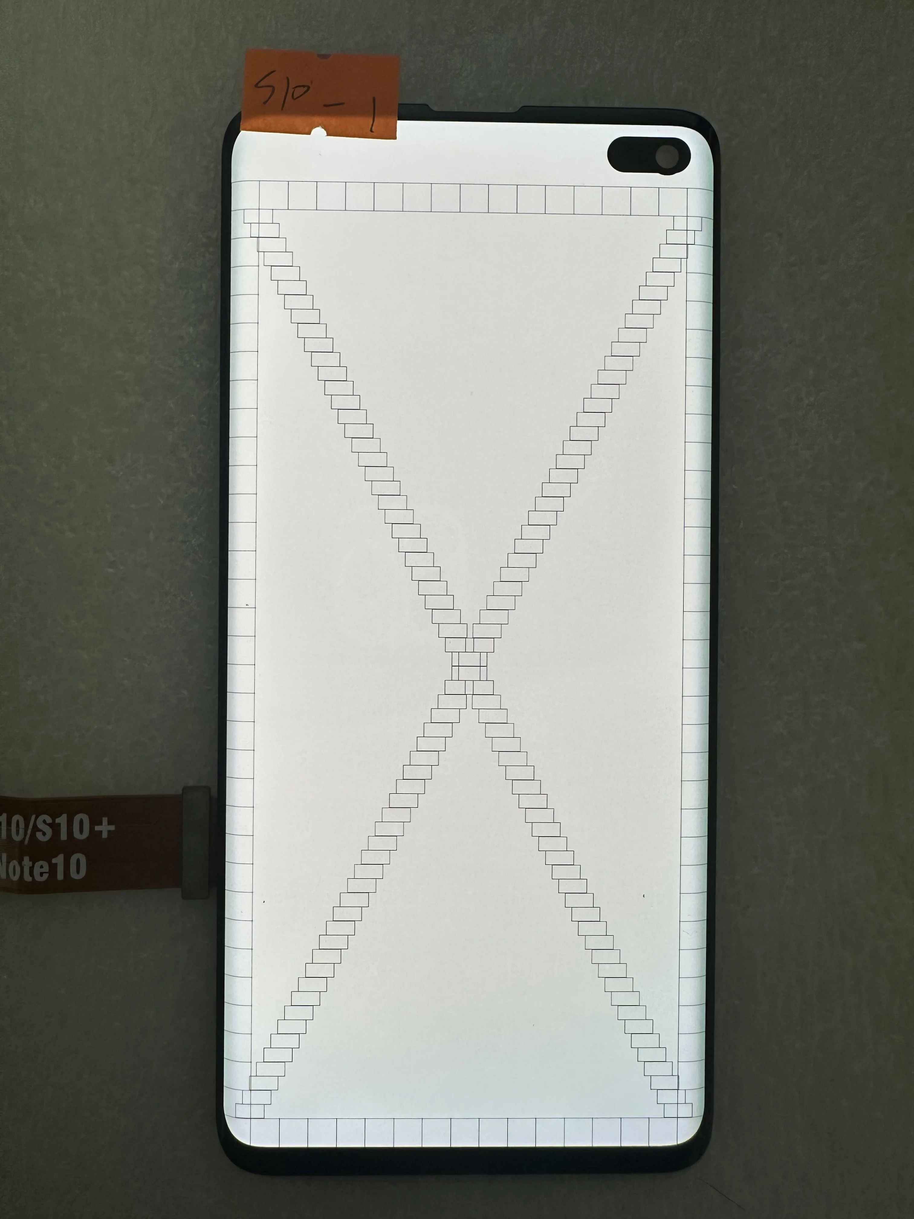 LCD AMOLED With Defect For Samsung Galaxy S10 /S10 Plus Display LCD Touch Screen Digitizer Assembly For S10 Plus G975F G975U LCD