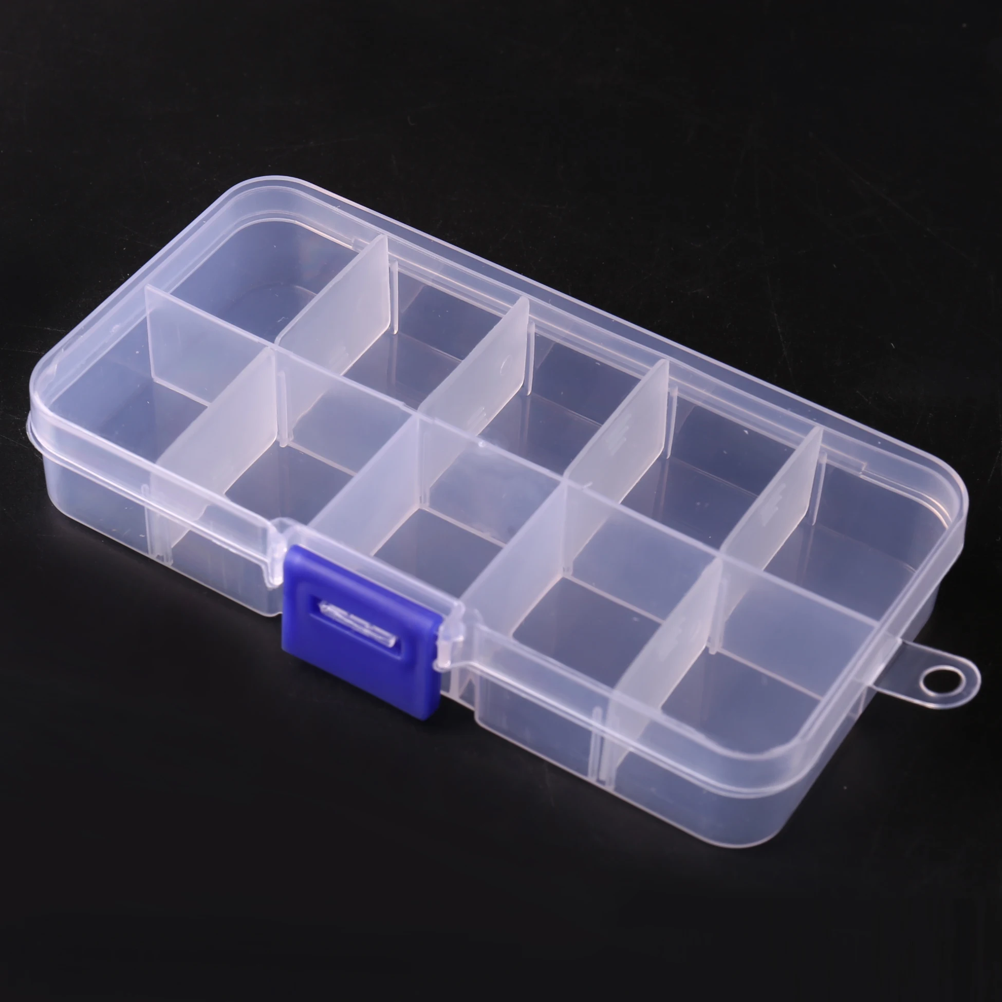 Model Storage box Banana Head Small Parts Box  8 or 10 Slots Cells Hardware Fittings Toolbox Square and Round