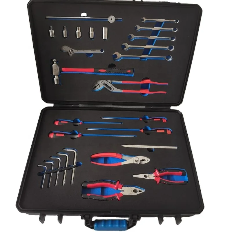 Lightweight Corrosion Resistant 27Pcs Non Magnetic Titanium Tools Kit For Medical Aviation Industrial Professional Use