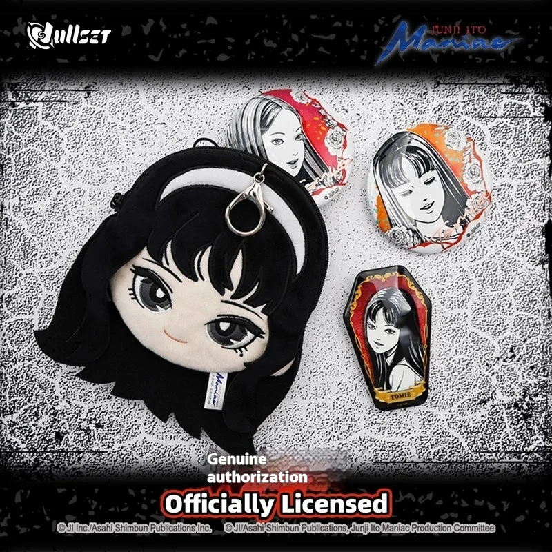 

Предпродажа Nullset Ito Runji Fanatical Peripheral Кошелек на молнии Модный тренд Подвеска Tomoe Аниме Периферийные устройства