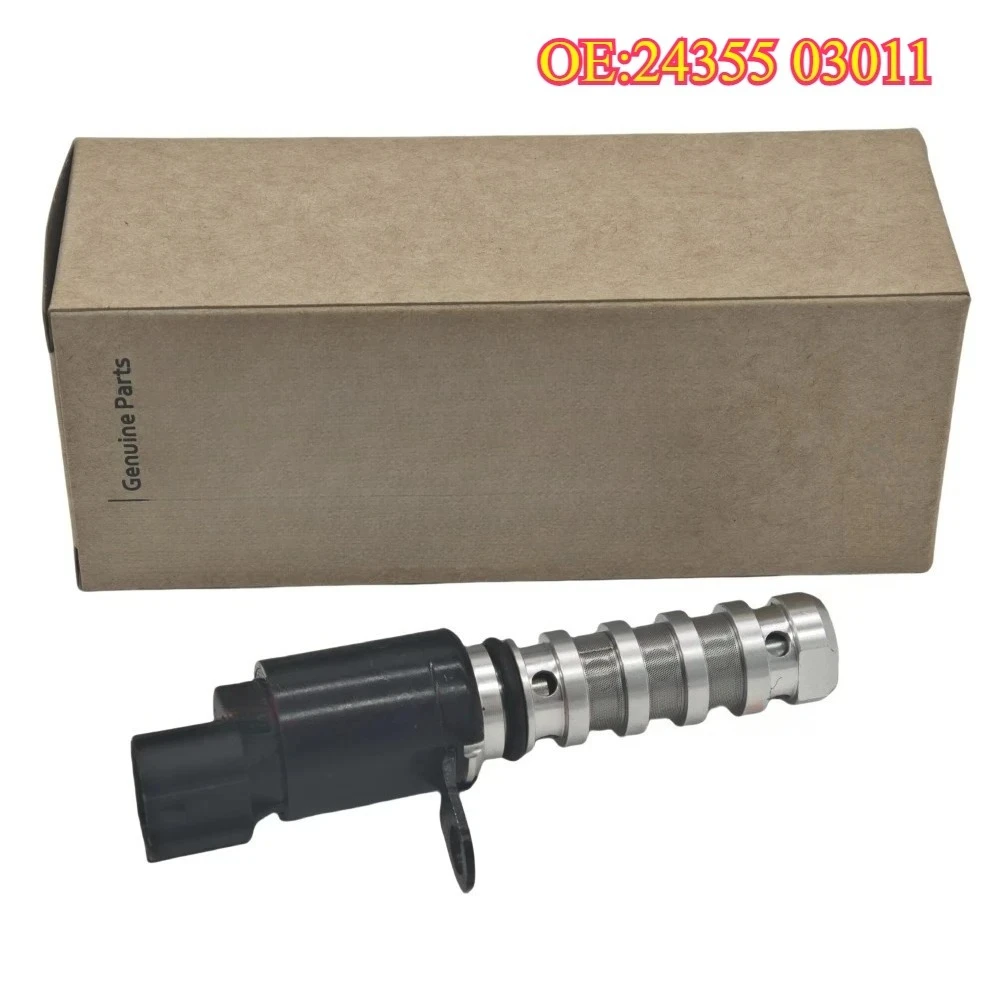 

High quality New For 24355-03011 Engine Variable Valve Timing VVT Solenoid Oil Control Valve For i10 i20 1.0 1.2 i30 2435503011