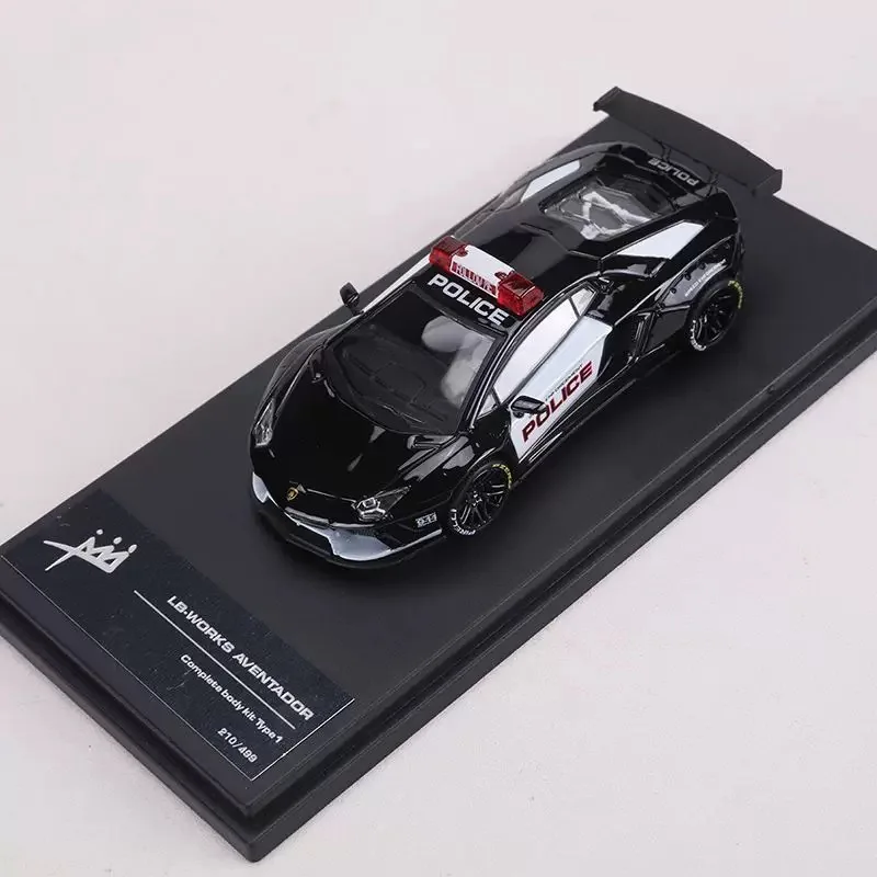 MODELE KOLEKCJONERSKIE KING MODEL 1:64 Lamborghini LP700 LB wide-body, odlewany model samochodu ze stopu, zabawka dla chłopców, ozdoba kolekcjonerska dla dorosłych.