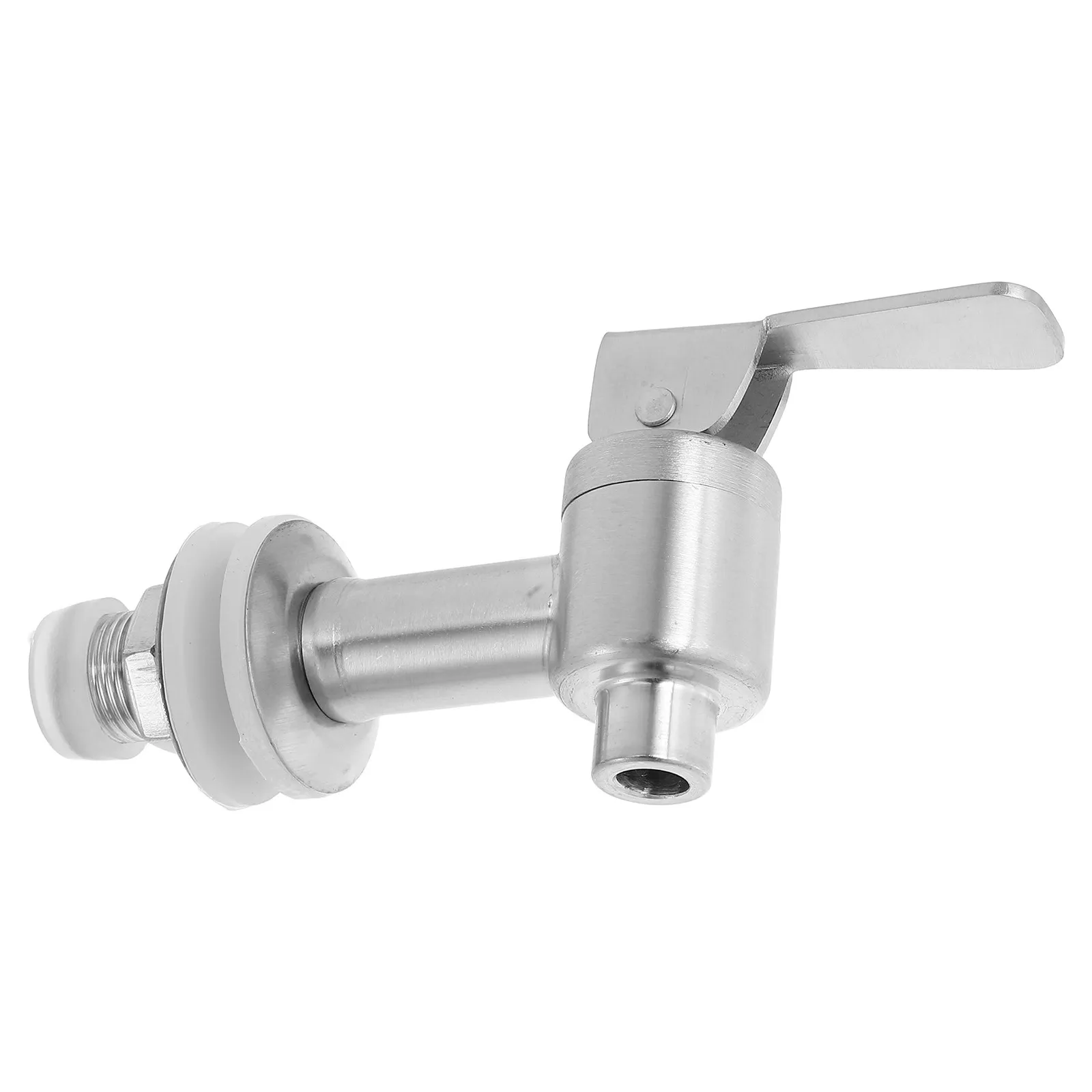 

Beverage Spout Tap Stainless Steel 16Mm Water Dispenser Faucet Replacement Push Style Drink Barrel Spigot for Juice Tea Beer