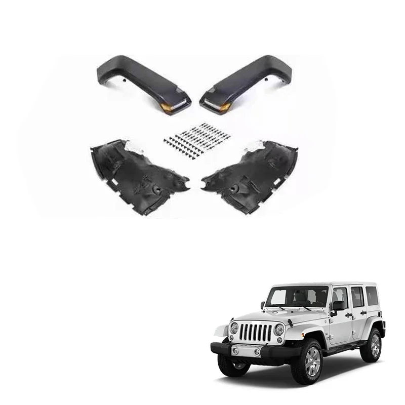 

Apollo4X4 2007-2017 Auto Accessories Jk To Jl Fender Flares For WRANGLER JK Auto Body Systems