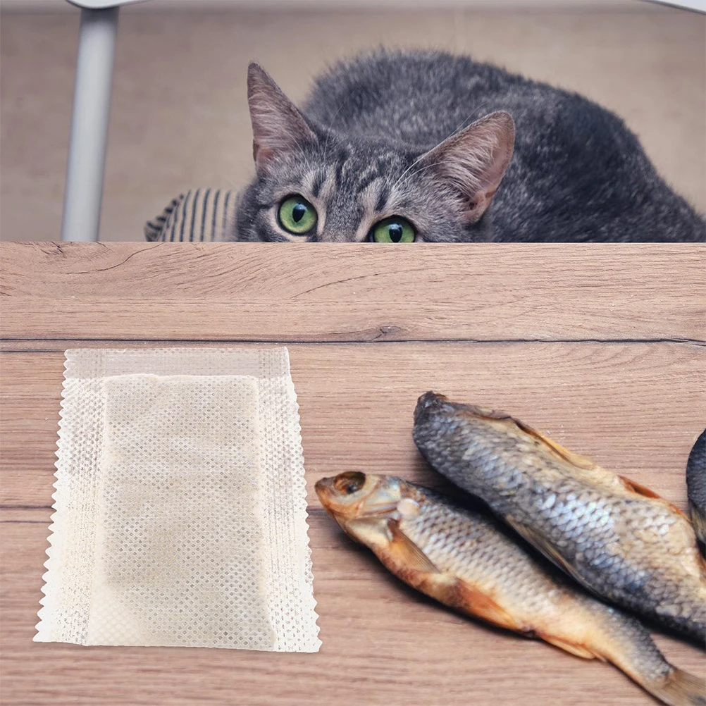 

20pcs For Kitten Drink Multipurpose Grass Teabag Pet Tea Tea Freshen Breath Appetite Cat Replacement Set Indoor Catnip For Cat