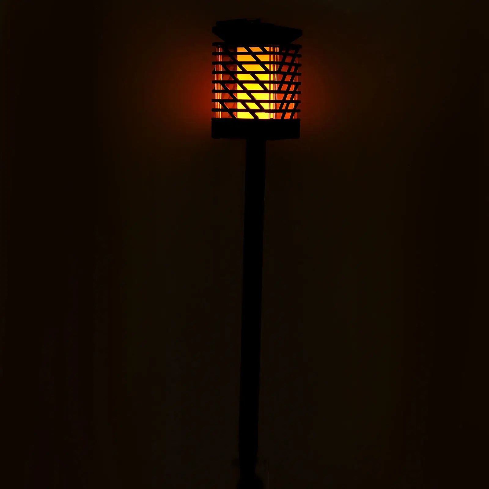 Underground Light Simulated Flame Lamp Lawn Decorative Night Lighting Tool Black Landscape Garden Solar Courtyard