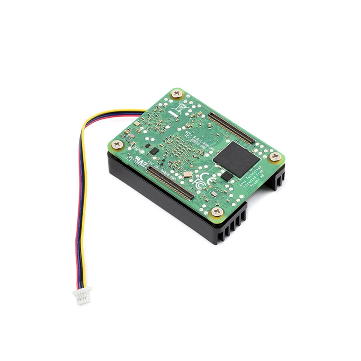 A56XQ para ventilador disipador de calor Raspberry Pi CM5-para módulo de cómputo 5 placa IO y PoE, refrigeración mejorada
