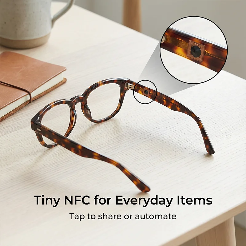 Programmable 4*4mm Micro FPC NFC RFID Tag Sticker NXP Ntag213 with 1mm Reading Range for Access Control And Supply Chain Managem