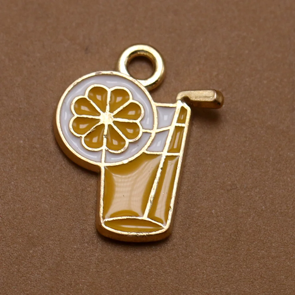 

10pcs Pendant Charm Key Chain Pendant DIY Necklace Making Jewelry Key Chain H made Craft Supplies Bead Charm Gift