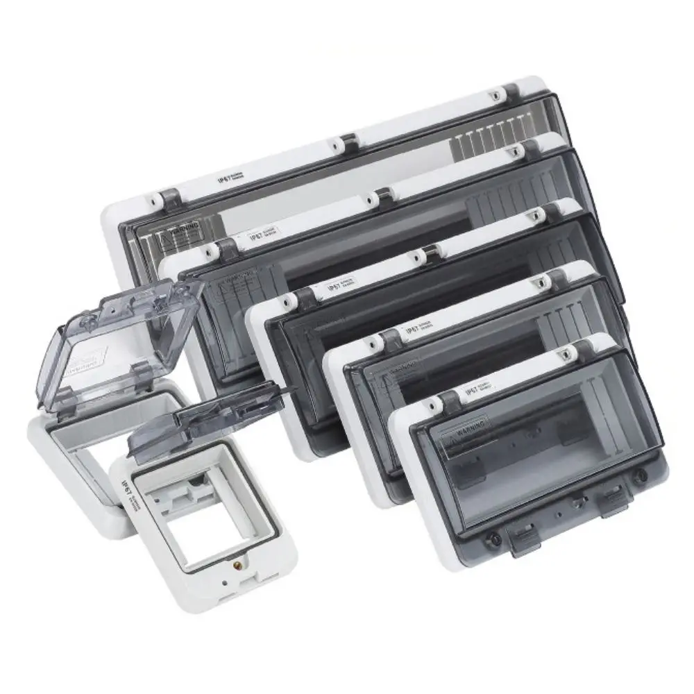 Transparent Transparent Protective Cover Waterproof Protective Circuit Breaker Box IP67 Rated Distribution Box Window