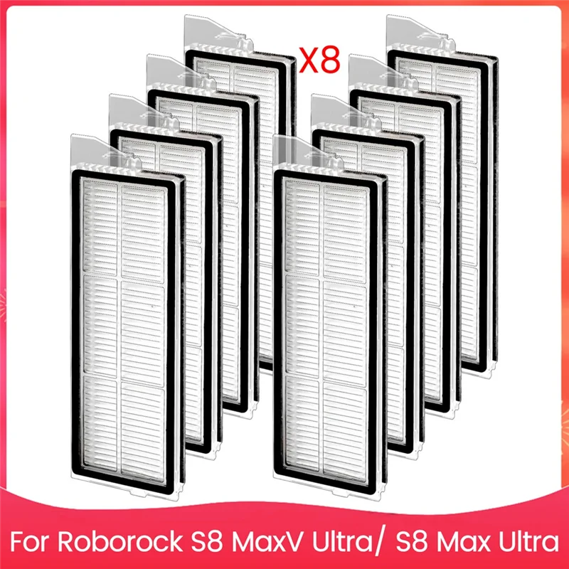 Roborock S8 Maxv Ultra/ S8 Max Ultra 진공 청소기 부품 교체 부품용 AT28-HEPA 필터