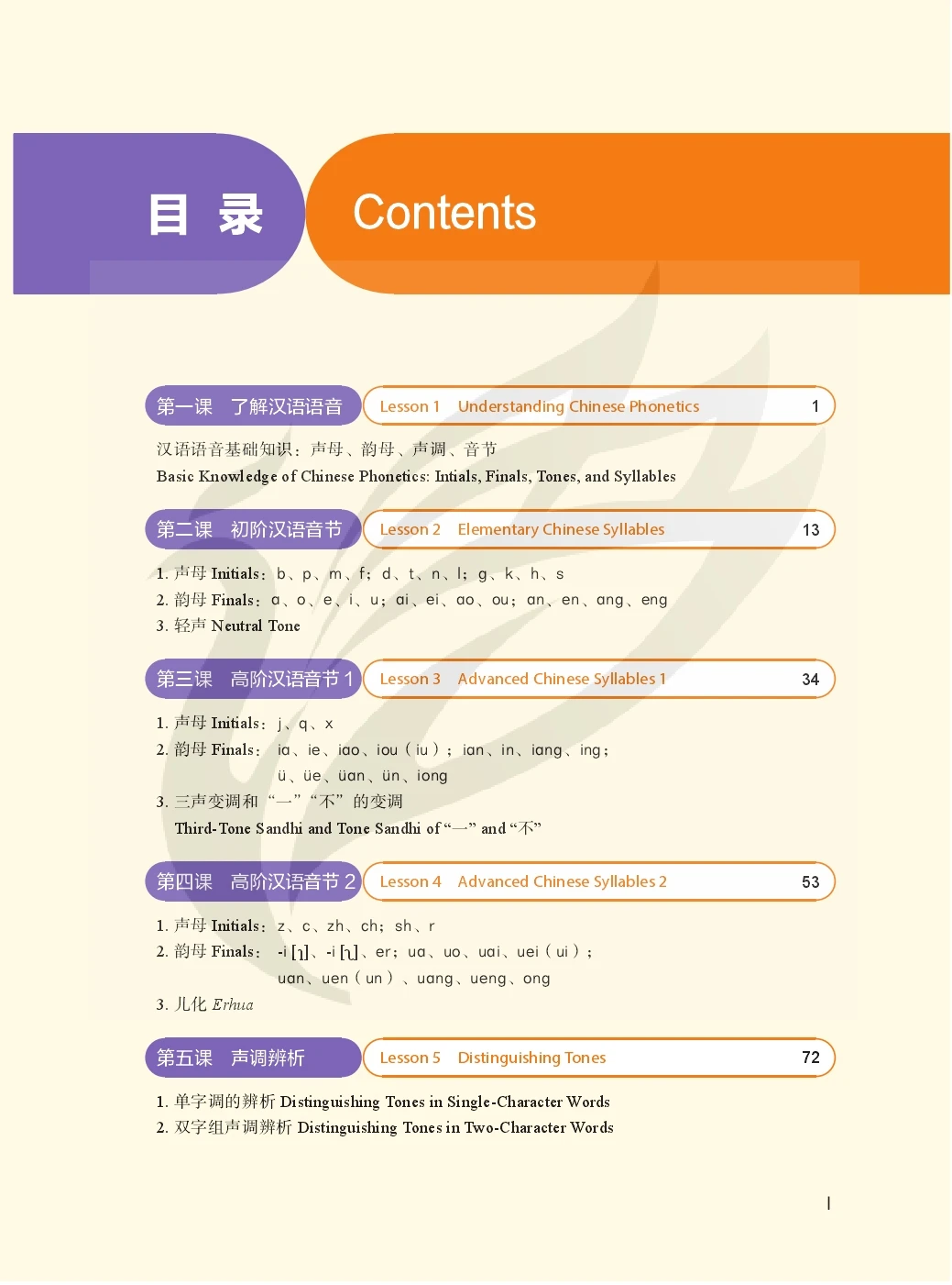 Crash Course in Chinese（Pronunciation） By Jiang Liping