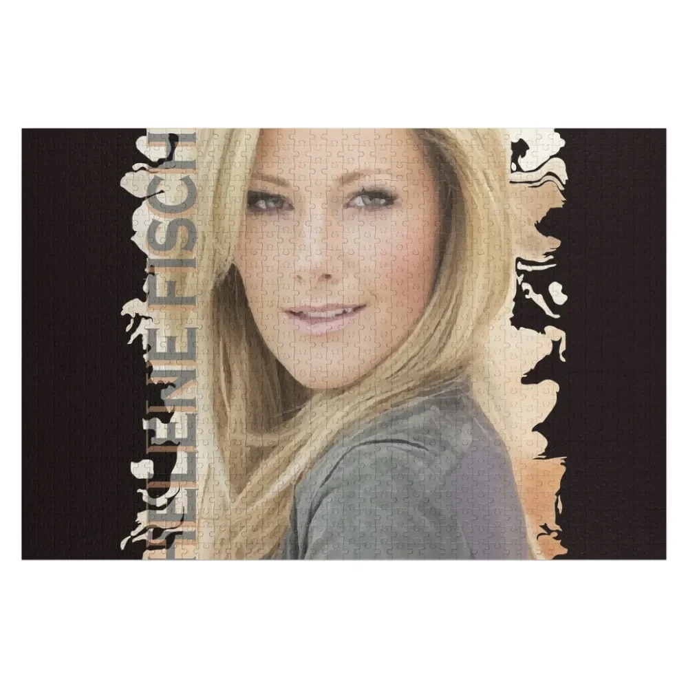 

Helene Fischer watercolor Елена Петровна Фишер Jigsaw Puzzle Animal Personalized Customized Photo Custom Wooden Name Puzzle