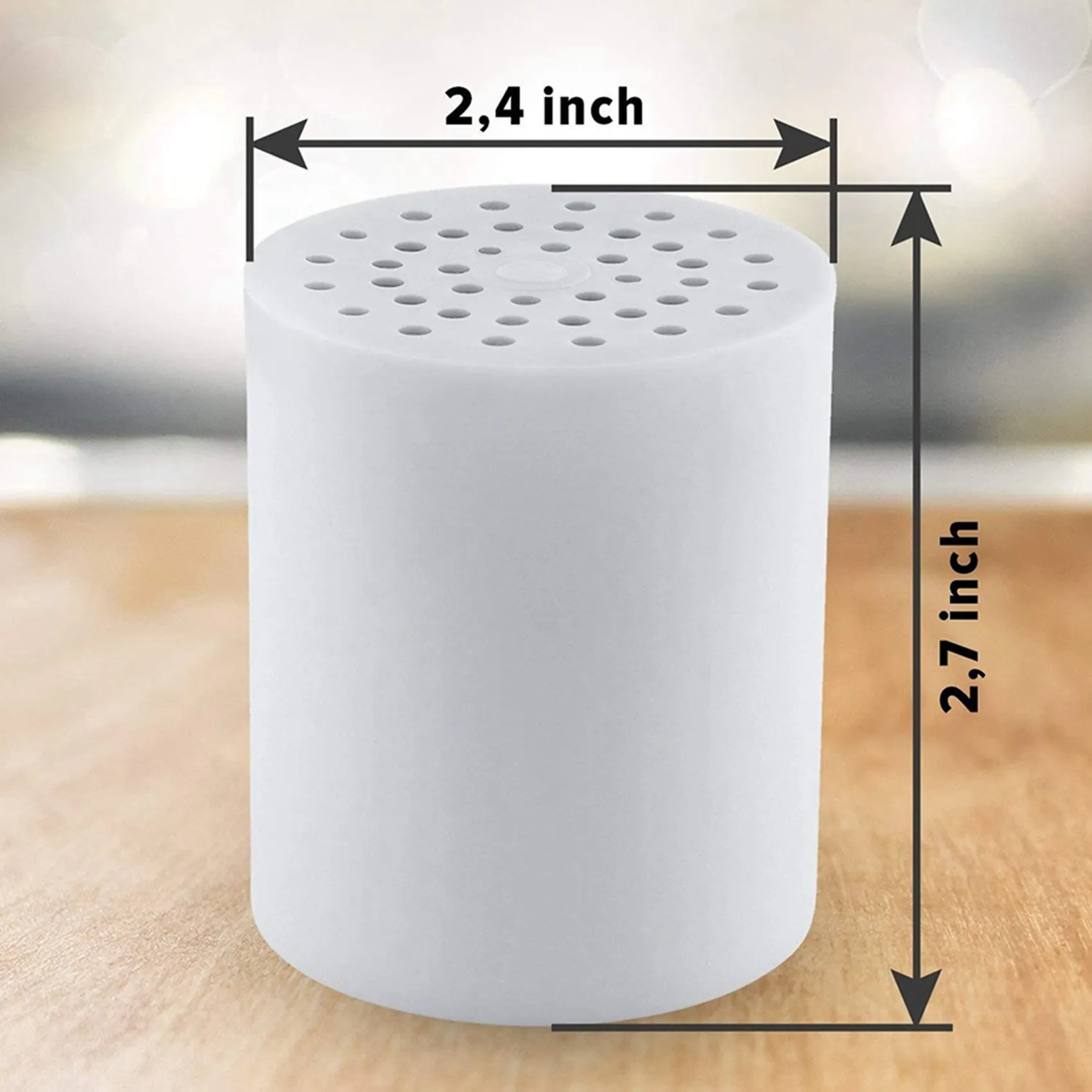 خرطوشة فلتر مياه الدش البديلة ذات 20 مرحلة A94E-3X (بدون مبيت)، متوافقة مع أي فلتر دش ذو تصميم مماثل