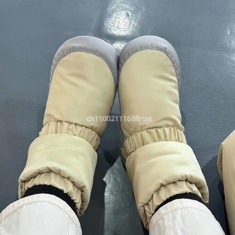 

Теплые балетные туфли для танцев, зимние детские мягкие ботинки, утепленные для разминки, для девочек, для занятий, с бархатной подкладкой, хлопковые балетки