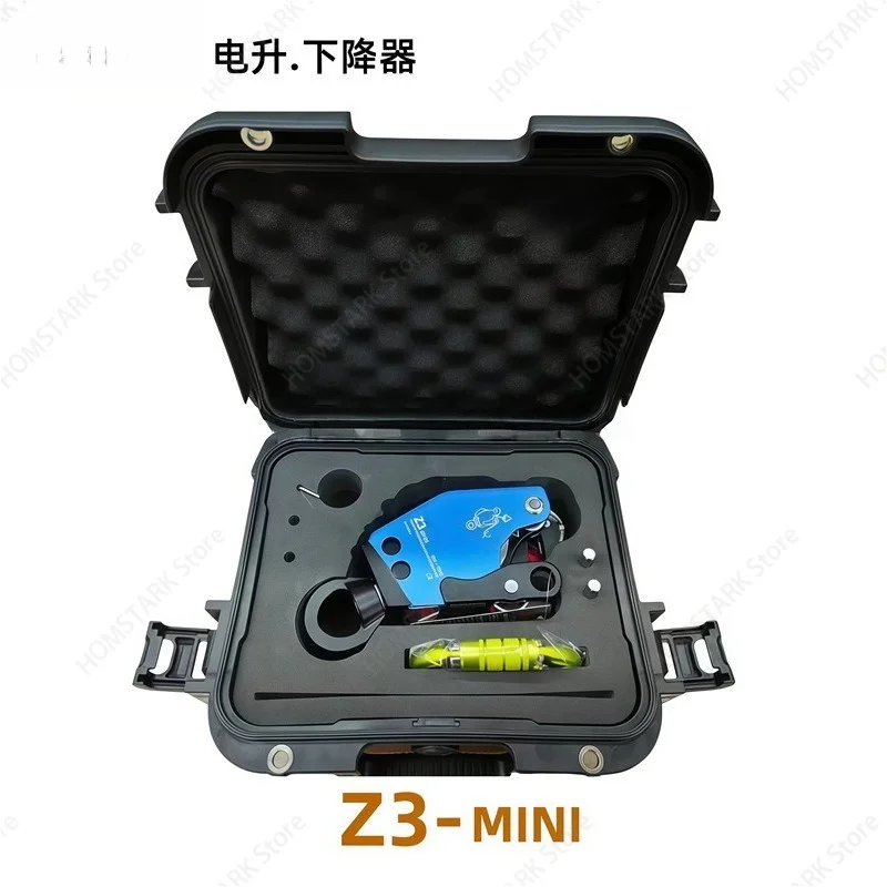 Z3‑Mini Electric Ascender Descender, Rope Climbing Device for AC Installation High‑Altitude Working Safety Equipment Use