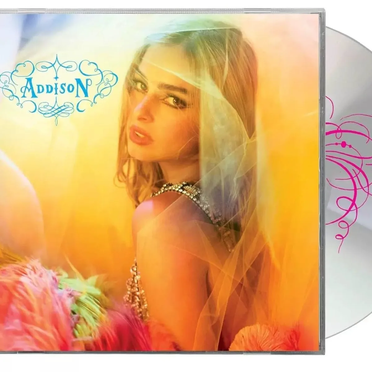 ألبوم Addison Rae CD - علامة تجارية جديدة غير مفتوحة (متوفرة في المخزون)، قرص موسيقى البوب لعشاق Addison Rae وعشاق موسيقى البوب الحديثة