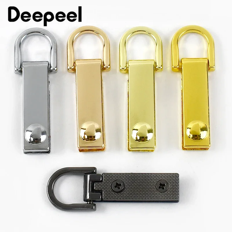 2/4/10Pcs Metal Bag Side Clip Buckle D Ring Screw Connector Hook Clasp Handbags Strap Leather Belt Craft Hardware Accessories